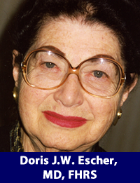 Doris J.W. Escher, MD, FHRS